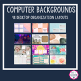 Desktop Organization Backgrounds - Computer Backgrounds