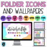 Desktop Wallpaper and Folder Icons
