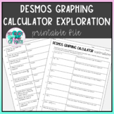 Desmos Graphing Calculator Exploration for Students