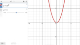 Desmos Online Graphing Calculator Investigation of Parabolas