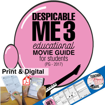 Preview of Despicable Me 3 (PG - 2017) Movie Viewing Guide