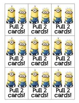 Despicable Me Minion CVC Nonsense Word Game by Miss Lo | TpT
