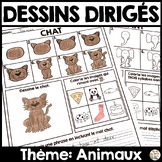 Dessins dirigés - Les animaux - French Animals Directed Drawing