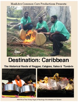 Preview of Destination Caribbean – The Historical Roots of Reggae, Calypso, Salsa + Tambrin