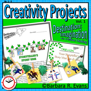 Preview of CREATIVE THINKING PROJECTS Destination Imagination via Creative Thinking Vol I