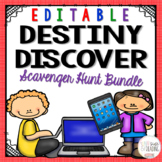 Editable Destiny Discover Scavenger Hunts Bundle
