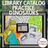 Library Catalog Practice | Dinosaur Edition