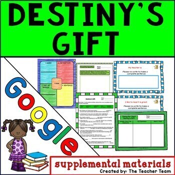 Preview of Destiny's Gift | Journeys 3rd Grade Unit 1 Lesson 3 | Google Slides