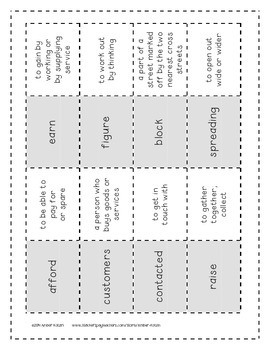 Destiny's Gift Mini Pack Activities 3rd Grade Journeys Unit 1, Lesson 3