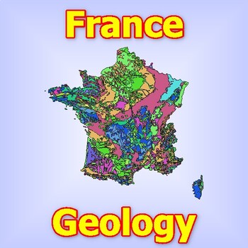 Preview of Detailed Geological Map of France Explore the Geological Structure of the Frence