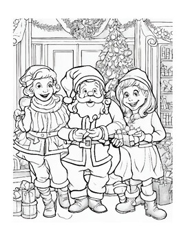 christmas messages for teachers coloring page in black and white