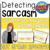 Understanding Sarcasm - Boom Cards for Speech Therapy
