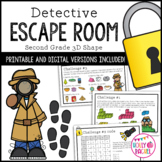 Detective 3D Shapes Escape Room