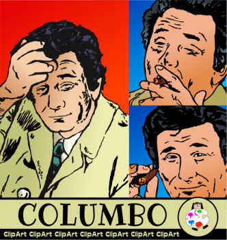 Preview of Detective Columbo Illustrations