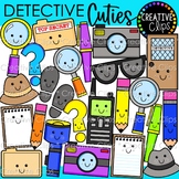 Detective Cutie Clipart {Detective Clipart}