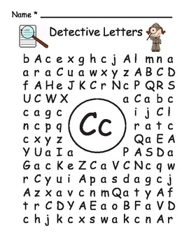 detective letters by suzi teachers pay teachers