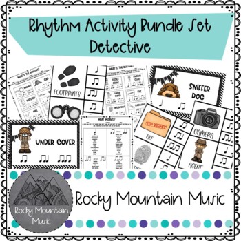 Preview of Detective Rhythm Activity Bundle Set