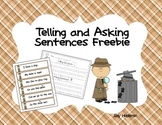 Detective Telling and Asking Sentences