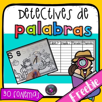 Preview of Centro de lectura y escritura / Spanish reading and writing center Freebie