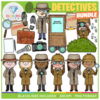 clipart detectives