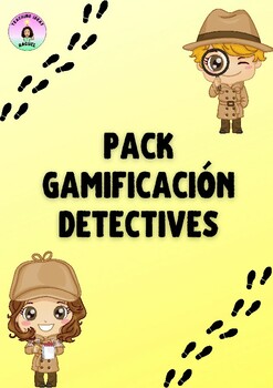Preview of Detectives gamification pack