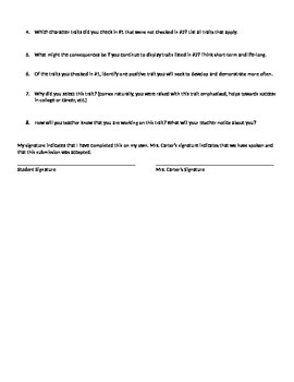 behavior improvement detention assignment