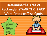 3.6C 3.6D Determine Area of Rectangles Word Problem Task C