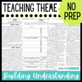 Determine Theme - Reading Passages, Activities, Graphic Or