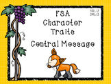 Determine the Central Message & Character Traits - Fables