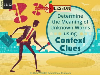 Preview of Determine the Meaning of Unknown Words Using Context Clues