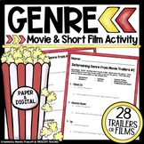 Determining Genre using Movie Trailers and Short Films: Pr
