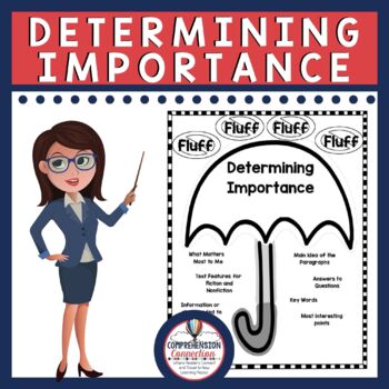 Teaching kids to determine the importance of key events and ideas we read helps them with comprehension. This post offers teaching ideas, materials, and mentor texts. 