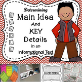 Determining Main Idea & Key Supporting Details in an Infor