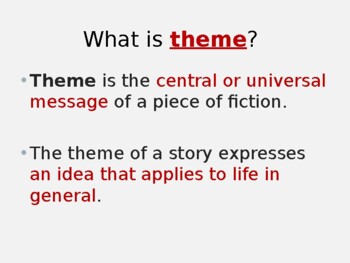 Determining Themes: Grades 5-7 by Literacy Wizard | TpT