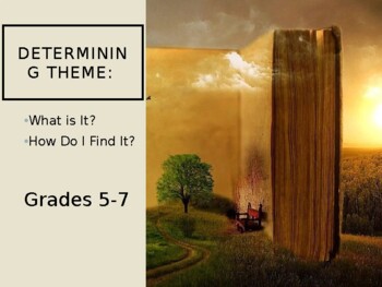 Preview of Determining Themes: Grades 5-7