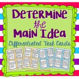 Determining the Main Idea, Task Cards and Assessment Option