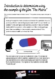 Determinism vs free will in the film “The Matrix”