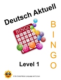 Deutsch Aktuell Level 1 BINGO German Games Bundle