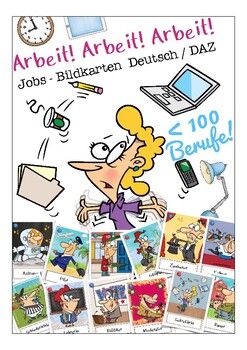 Preview of Deutsch: BERUFE - Bildkarten / Flash Cards Deutsch / DAZ / DAF / German