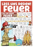 Deutsch: Feuer Spiel German speaking game