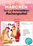 Deutsch/German: Fairy tale /Cinderella/ text, printables
