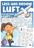 Deutsch Spiel: LUFT German speaking game about AIR