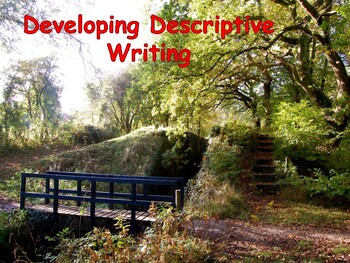 Preview of Developing Descriptive Writing/ An Exercise in Writing For Middle School