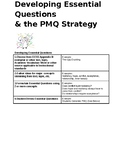 Developing Essential Questions and the PMQ Strategy