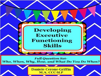 Preview of Developing Executive Function Skills- Full Question Set