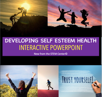 Preview of Developing Your Self-Esteem Interactive Powerpoint