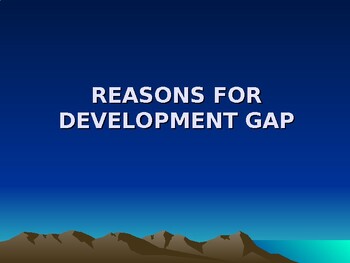 Preview of Development Gap