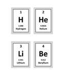 Development of the Periodic Table Activity with Element Cards!