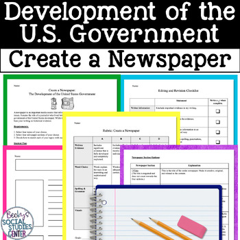 Preview of Development of the United States American Government Newspaper Project