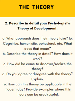 assignment on developmental psychology